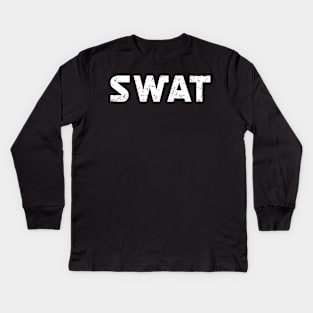 S.W.A.T. - Special Weapons and Tactics Kids Long Sleeve T-Shirt